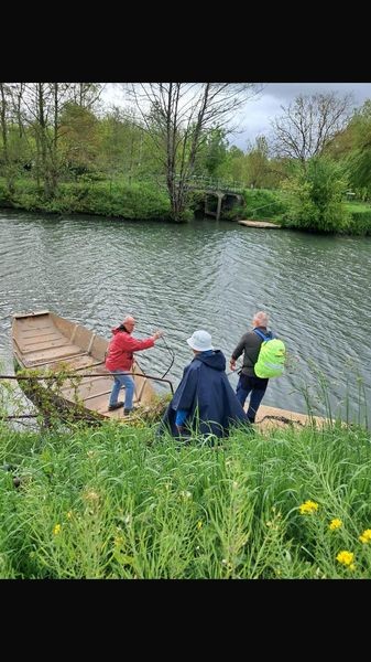 Marais poitevin bateau a chaine 006